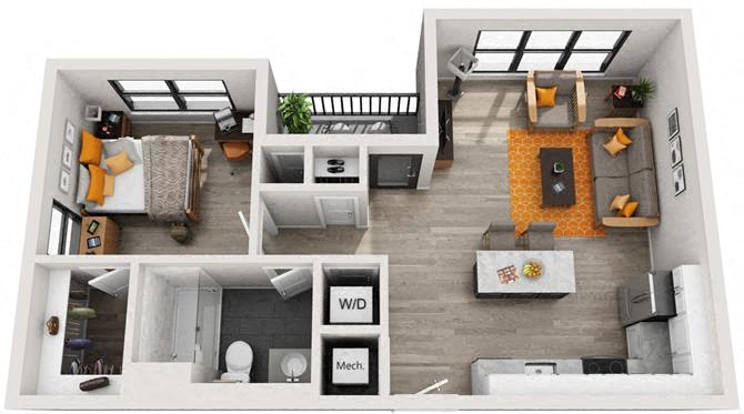 Broadway floor plan