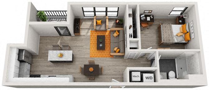 Chambers floor plan