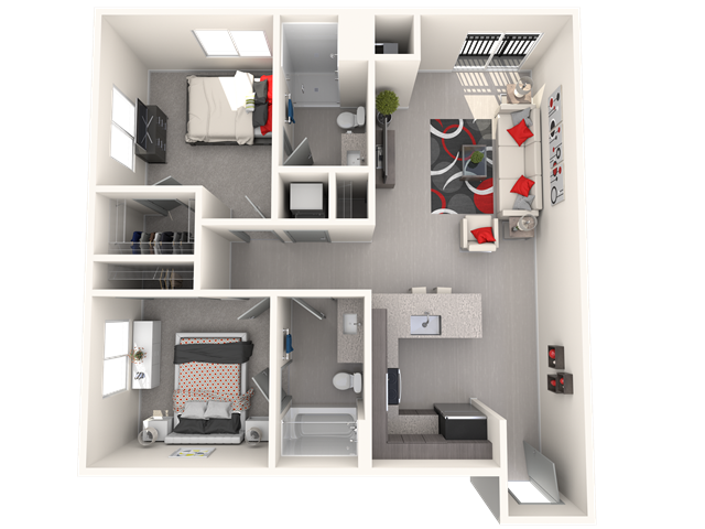 The Lightrail floor plan