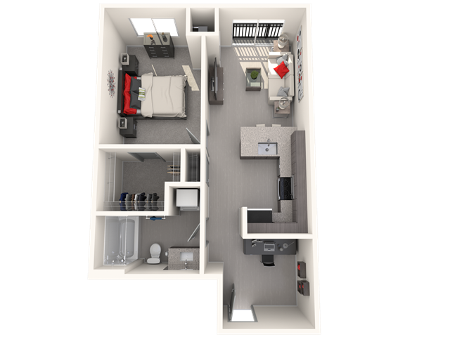 The Santa Fe floor plan