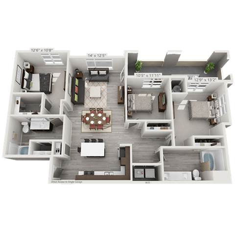 Flat Tops Trail & Top of the Rockies floor plan