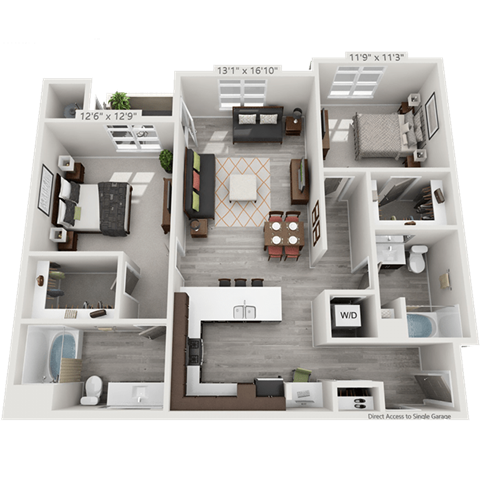 Gold Belt Tour floor plan
