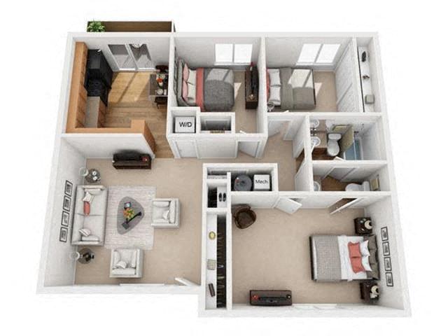 Sagebrush floor plan