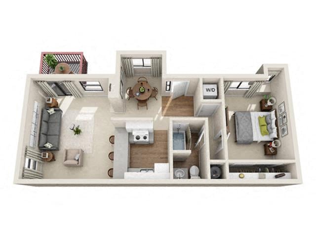The Pinion floor plan