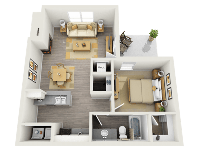 The Plains floor plan