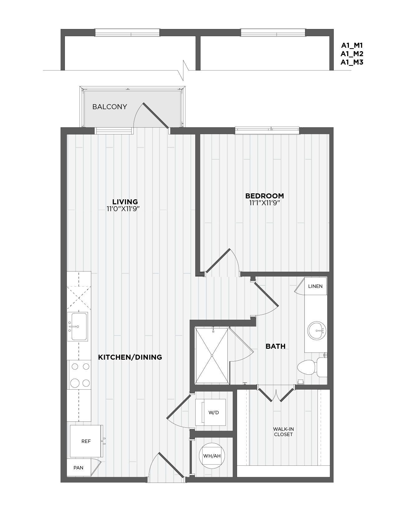 Floor Plan Image of Apartment Apt 619