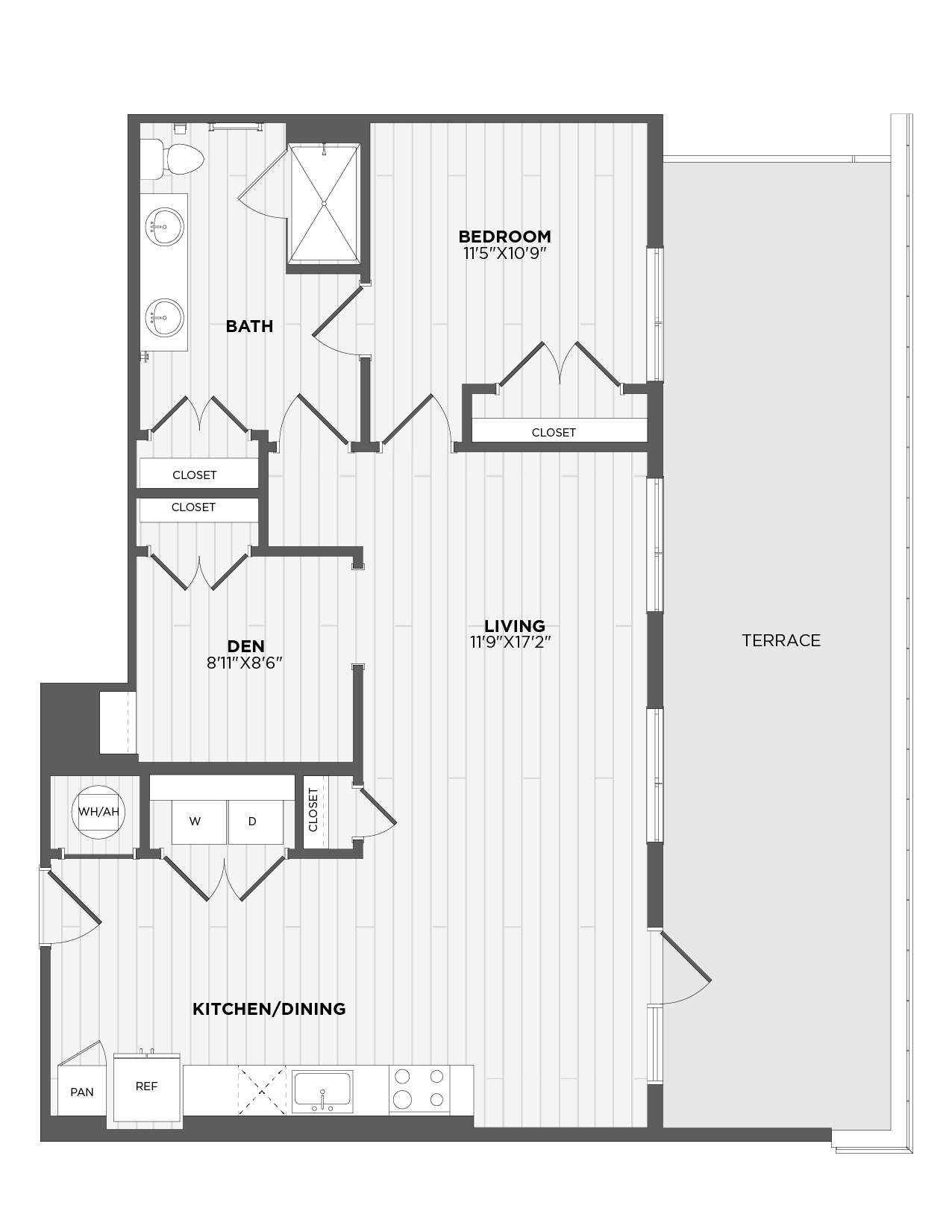 Floor Plan Image of Apartment Apt 630