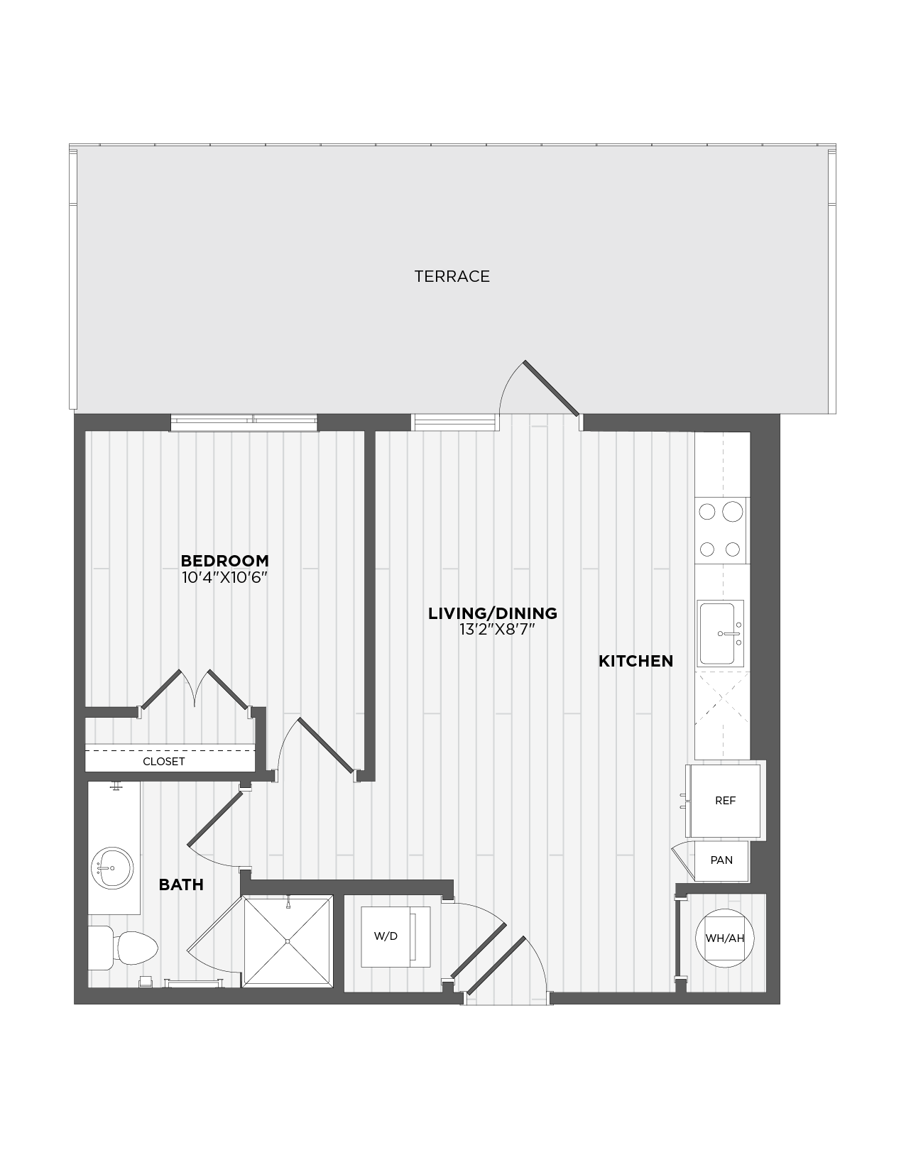 Floor Plan Image of Apartment Apt 628