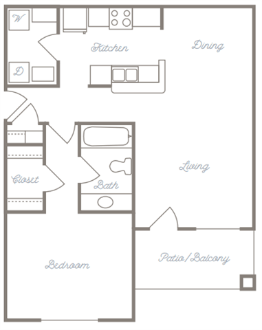 The Allman floor plan