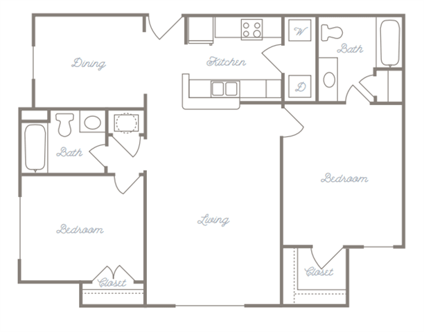 The Delaney floor plan