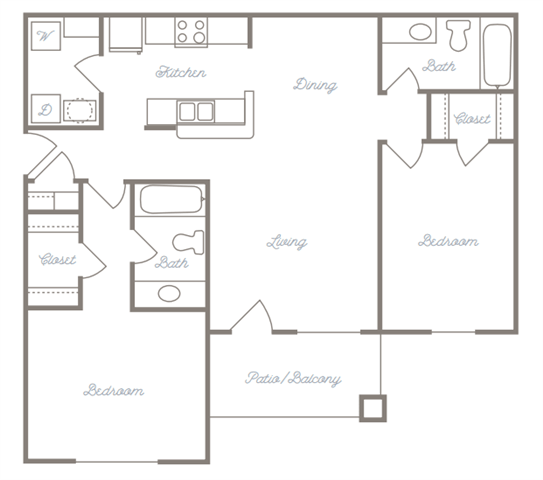 The Evins floor plan