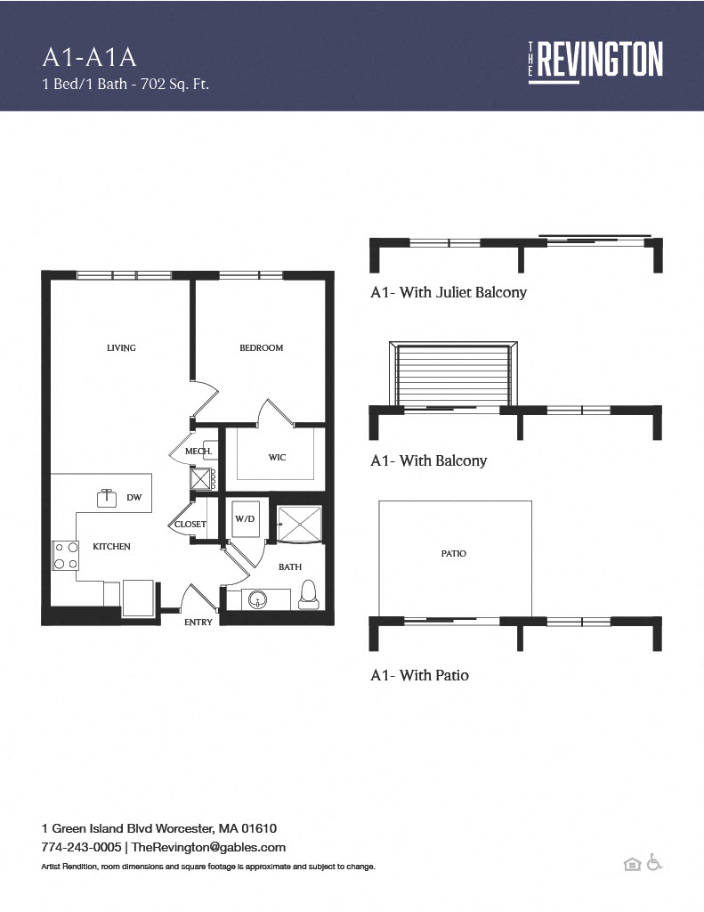 A1 floor plan