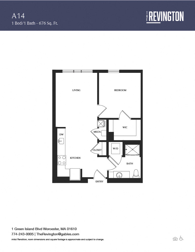 A14 floor plan