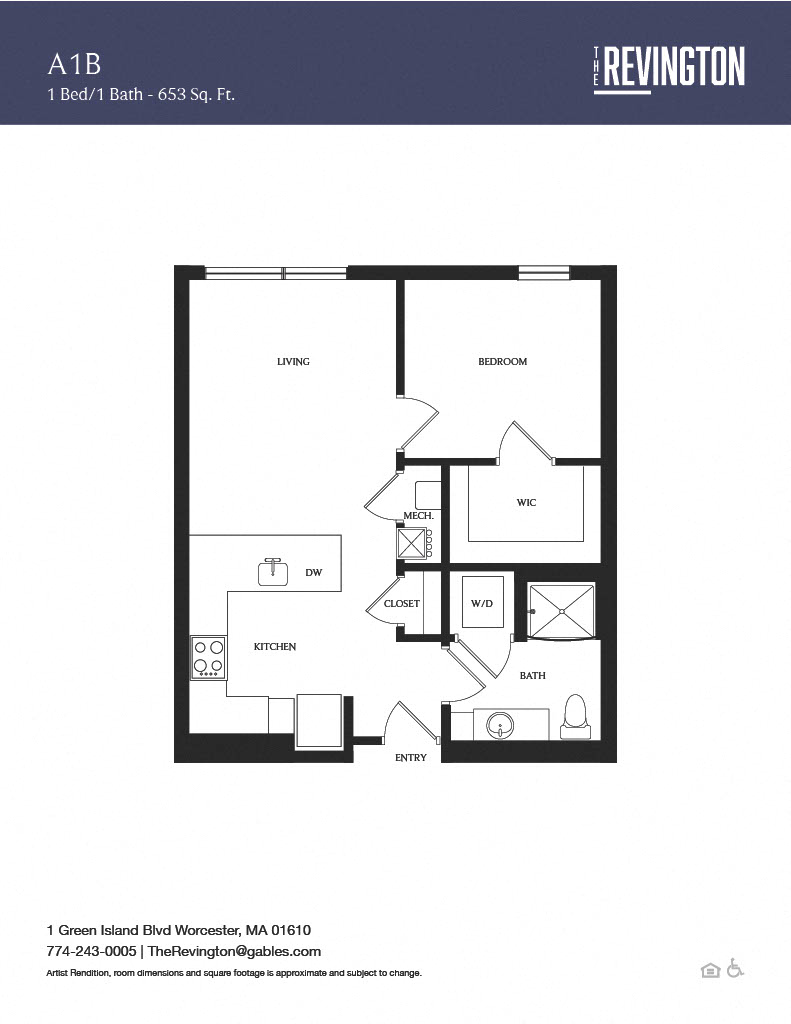 A1B floor plan