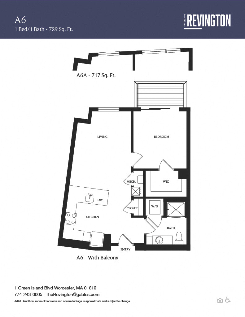 A6 floor plan
