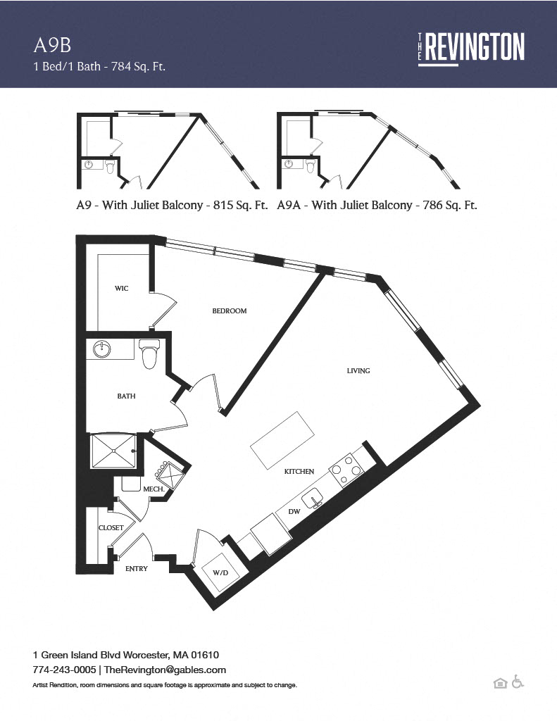 A9 floor plan