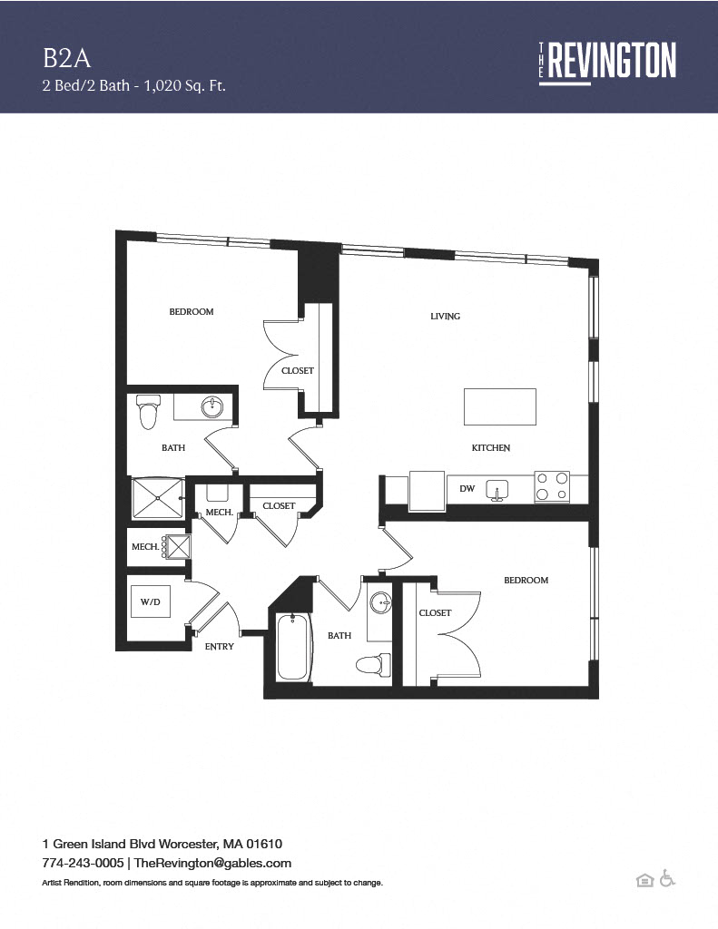B2A floor plan