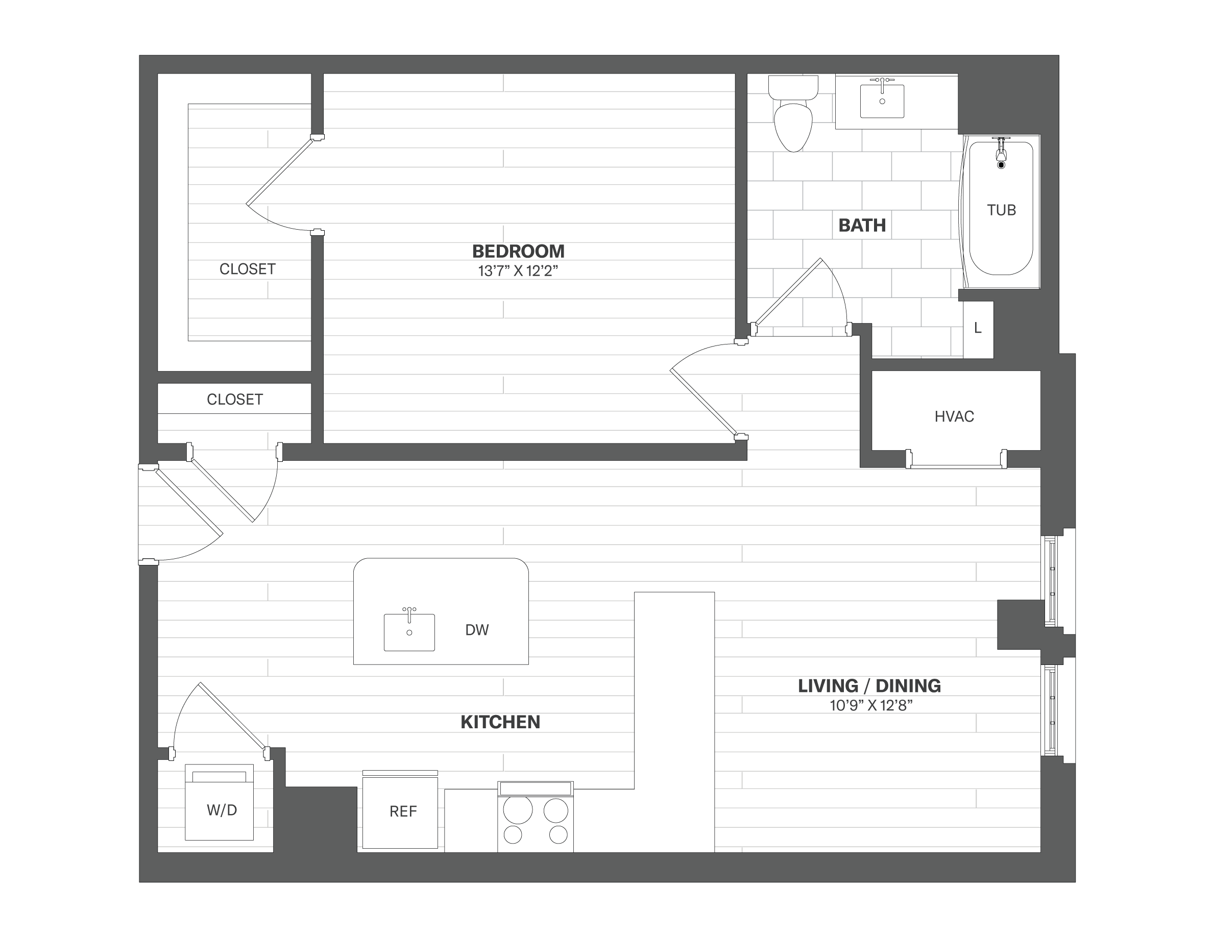 Floor Plan Image of Apartment Apt 4205