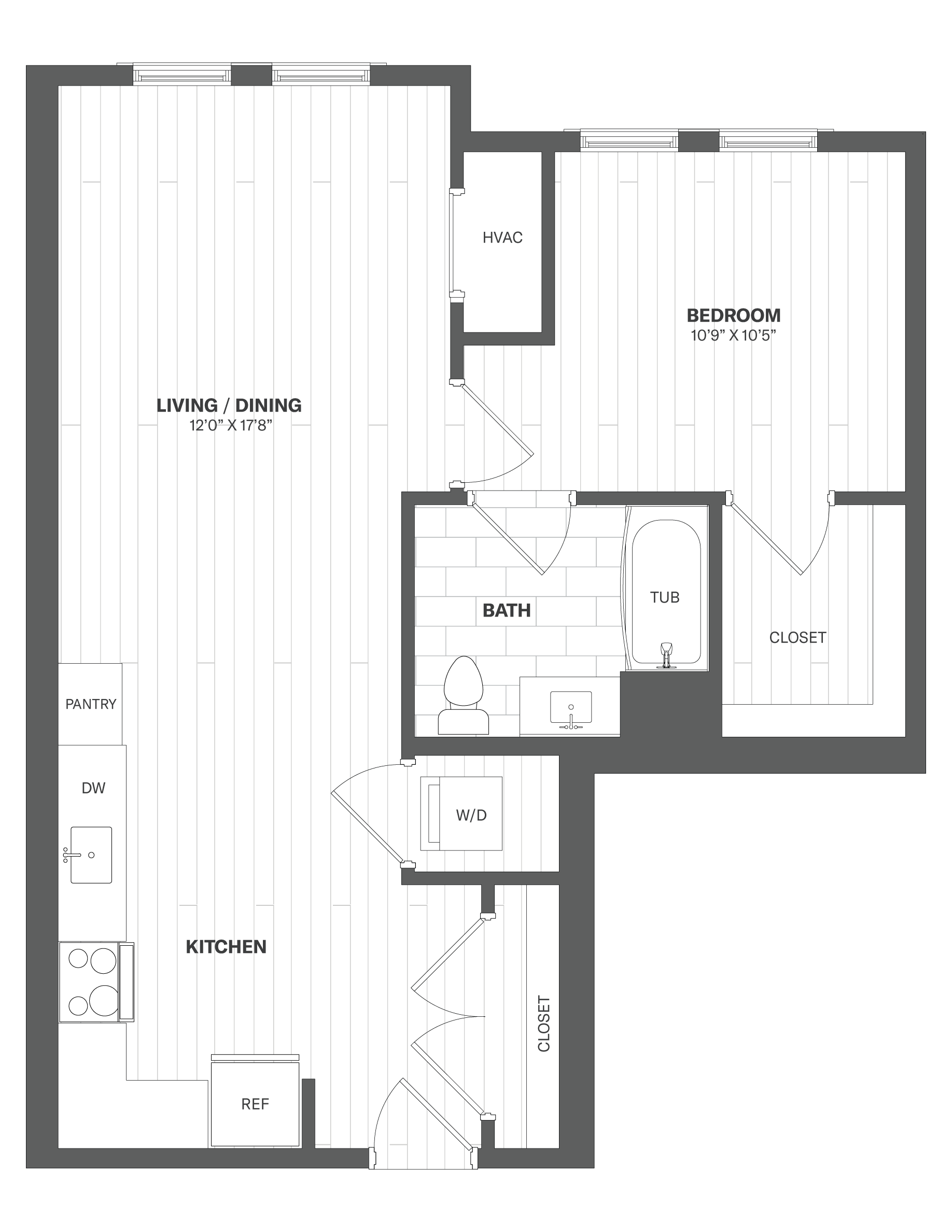 Floor Plan Image of Apartment Apt 3201