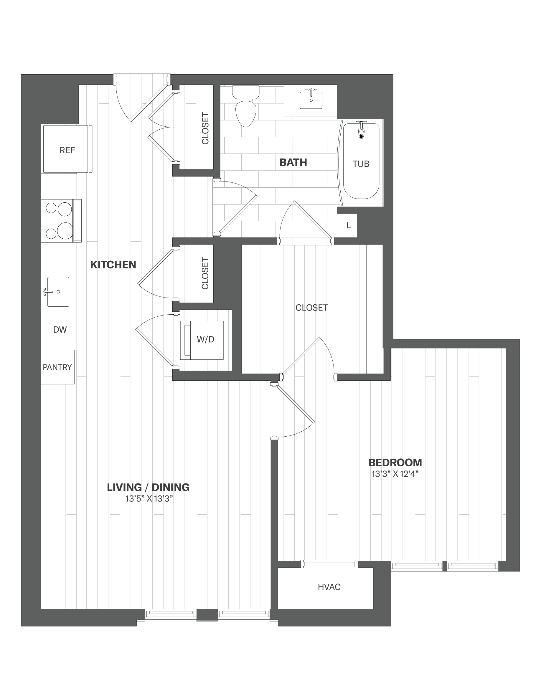 Floor Plan Image of Apartment Apt 2315