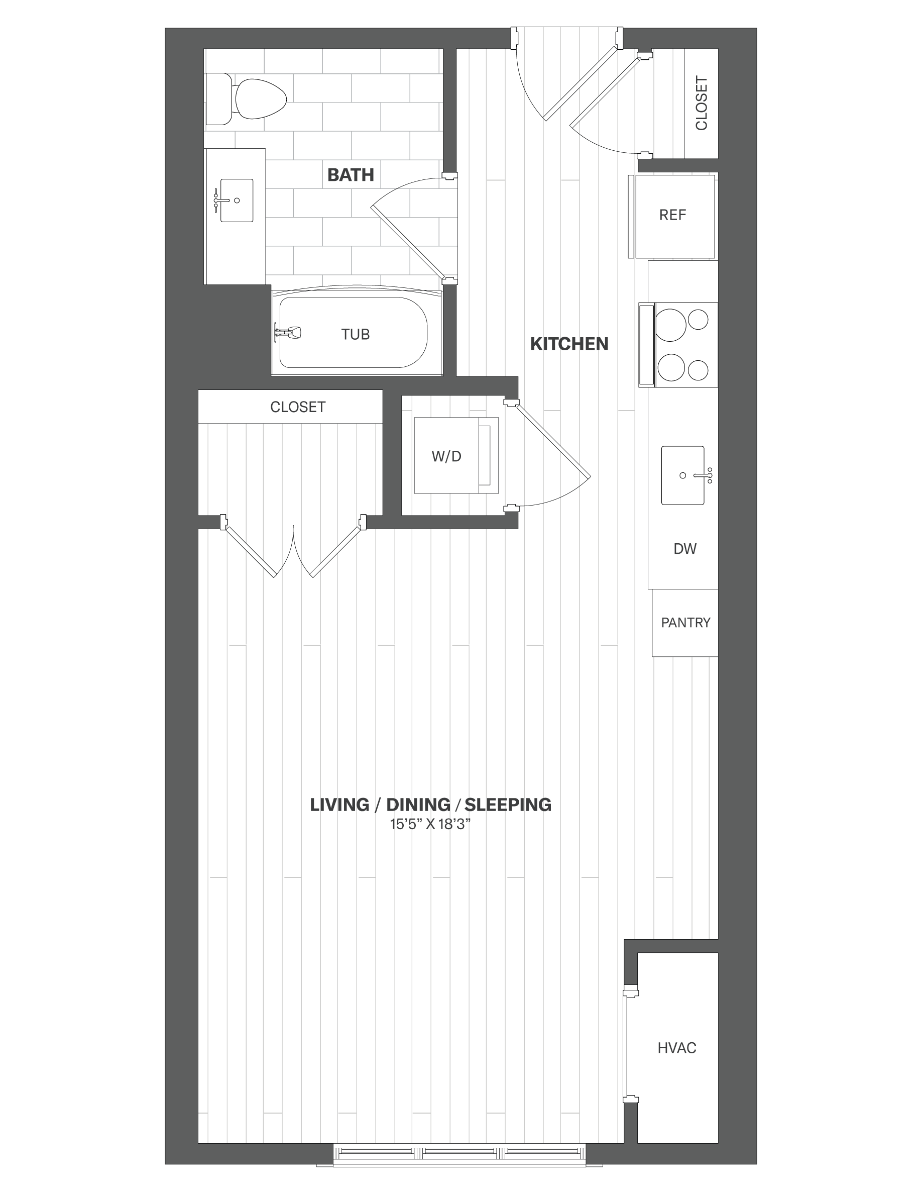 Floor Plan Image of Apartment Apt 3220