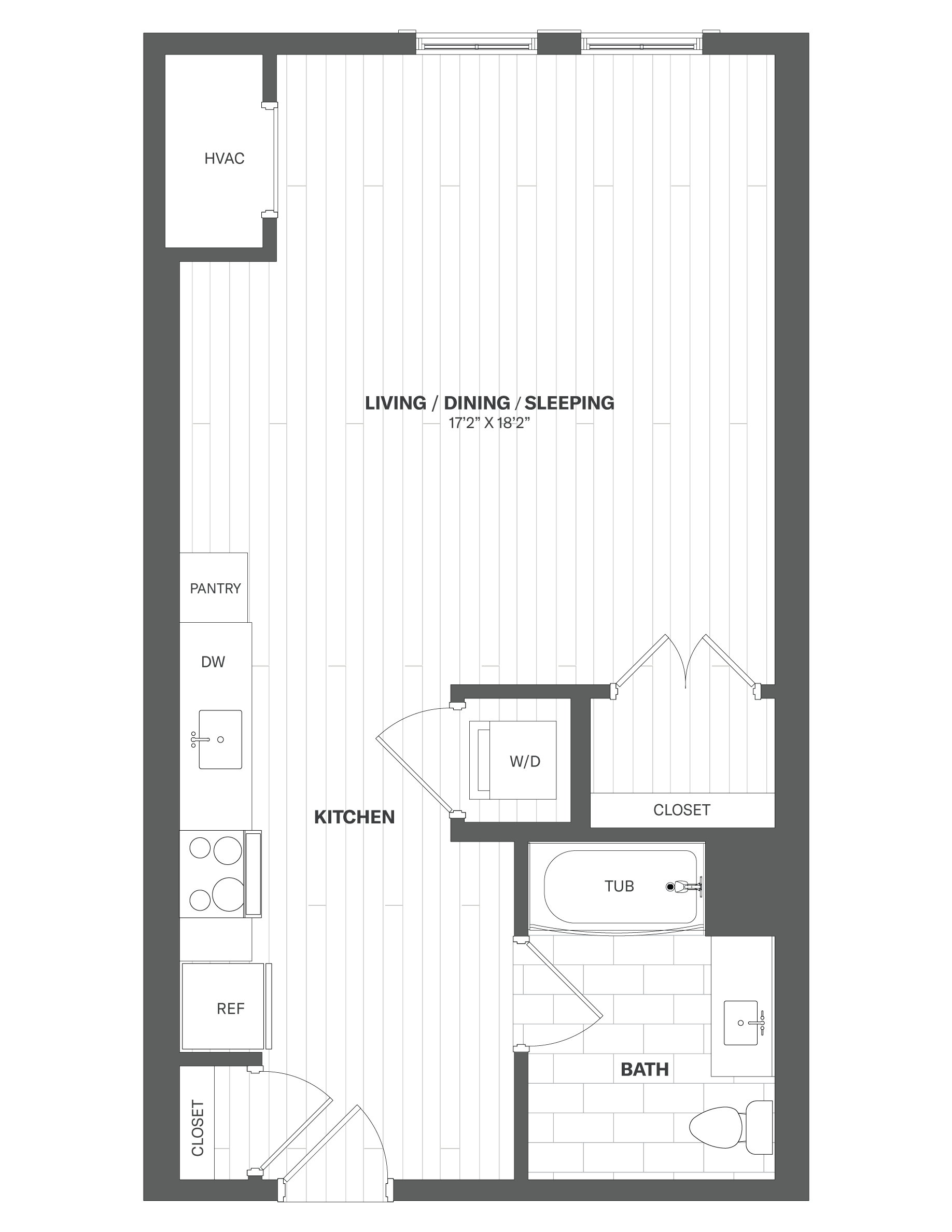 Floor Plan Image of Apartment Apt 3315