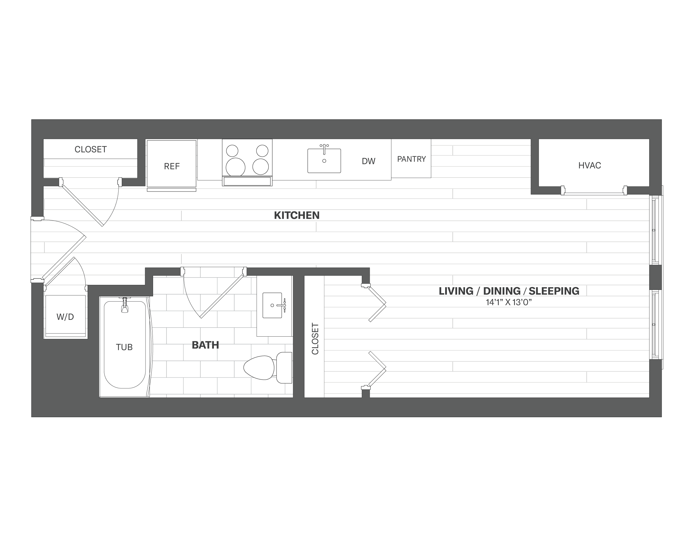 Floor Plan Image of Apartment Apt 3303