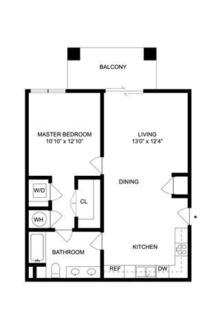 Glacier floor plan