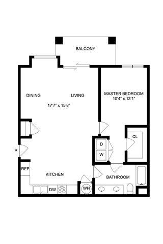 Redwood floor plan