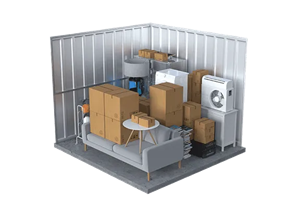 10x10 storage unit at Kansas City North Storage