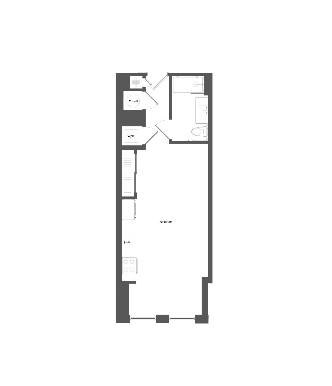 Floorplan of 1105