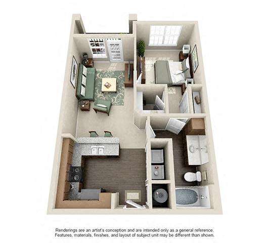 A2 floor plan
