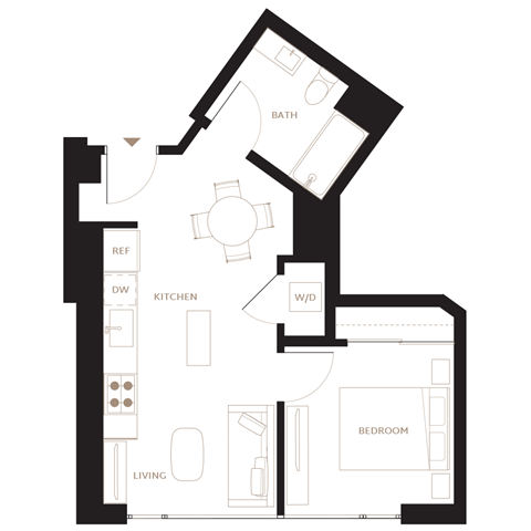 Floor Plan Image of Apartment Apt PH02