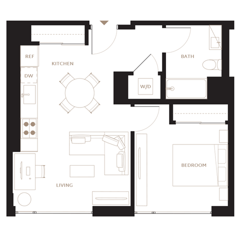 Floor Plan Image of Apartment Apt PH03