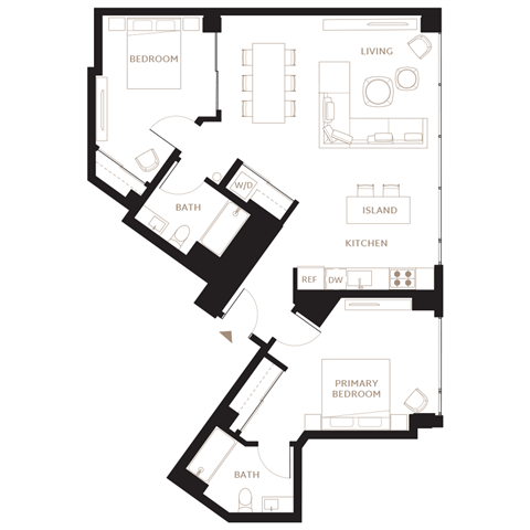 Floor Plan Image of Apartment Apt 0409