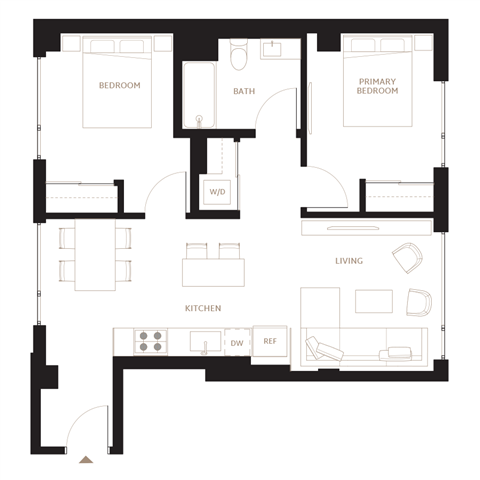 Floor Plan Image of Apartment Apt 0513