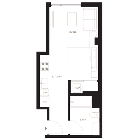 Floor Plan Image of Apartment Apt 0213