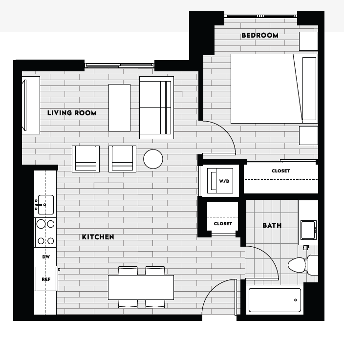 Floor Plan Image of Apartment Apt 303