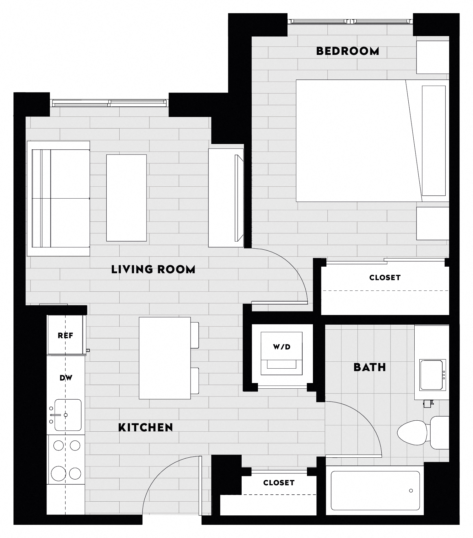 Floor Plan Image of Apartment Apt 226