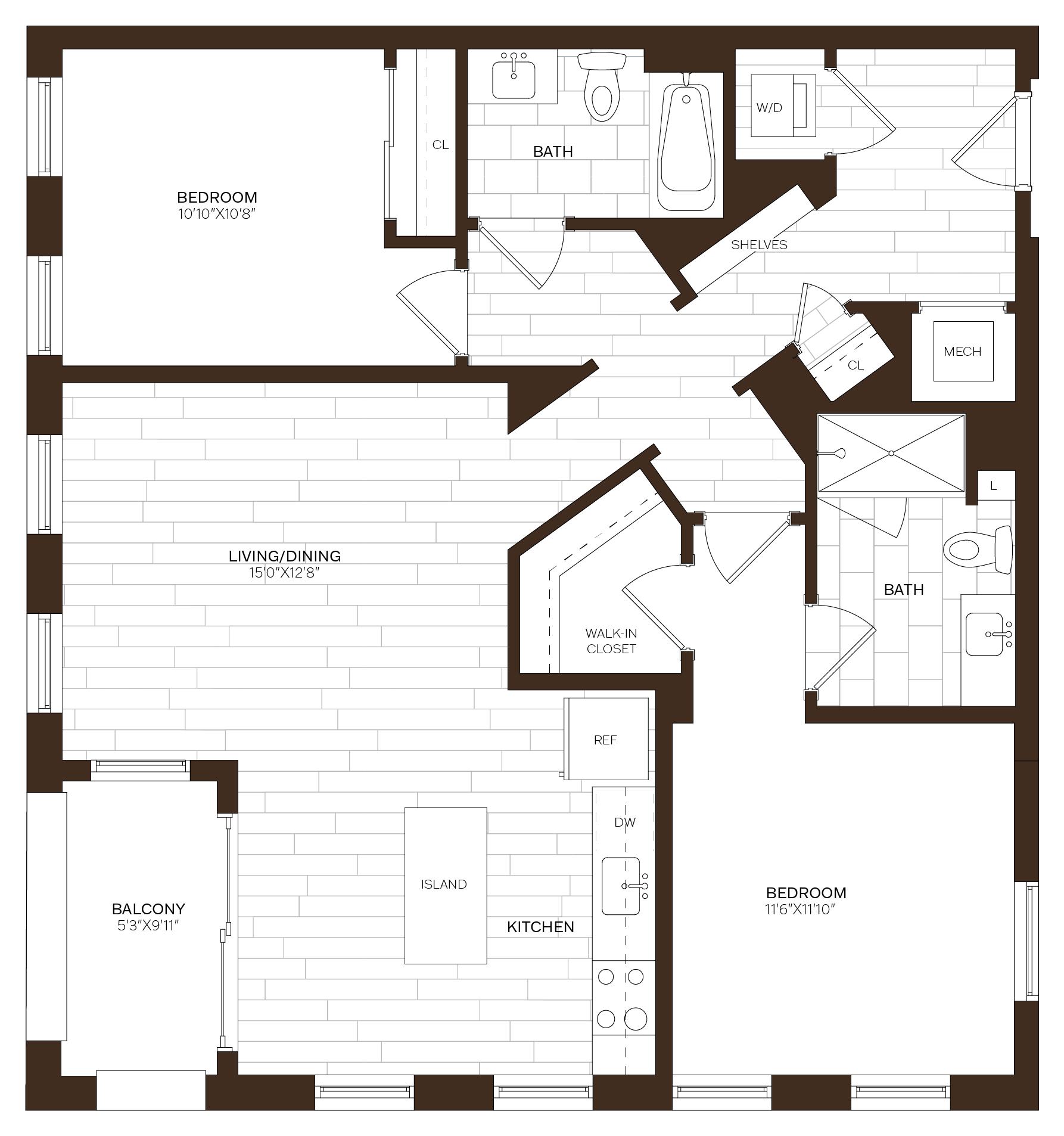 floorplan of 692