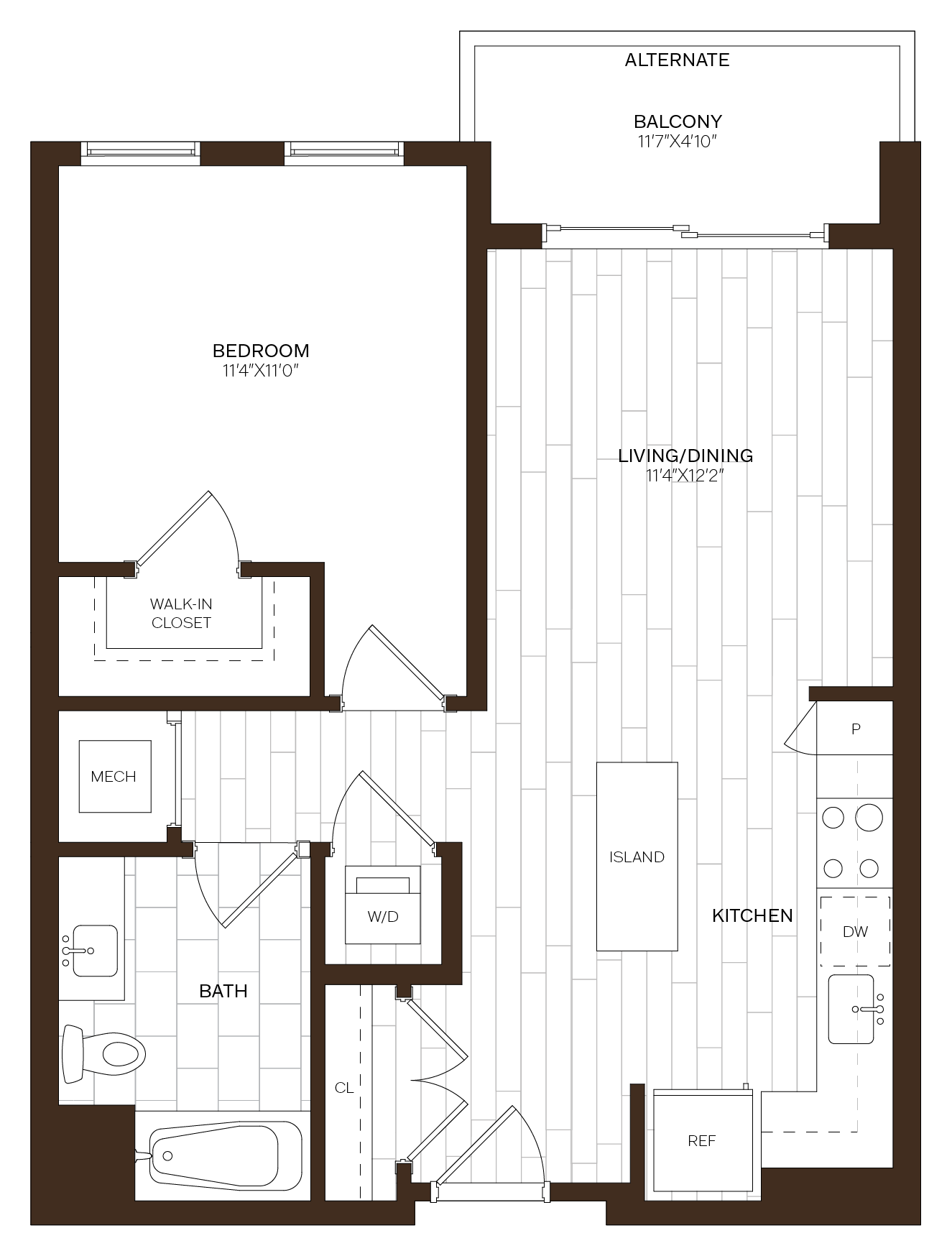 floorplan of 575