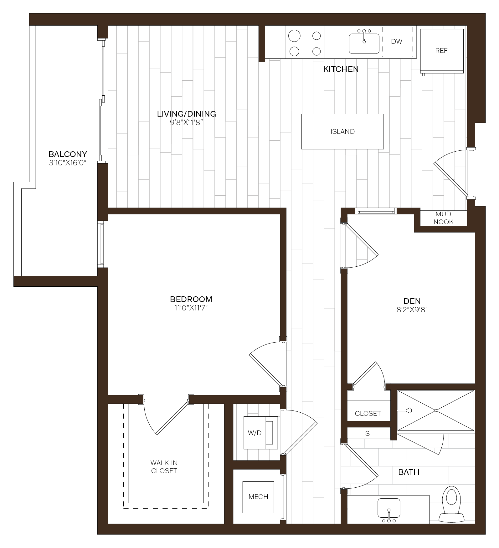 floorplan of 528