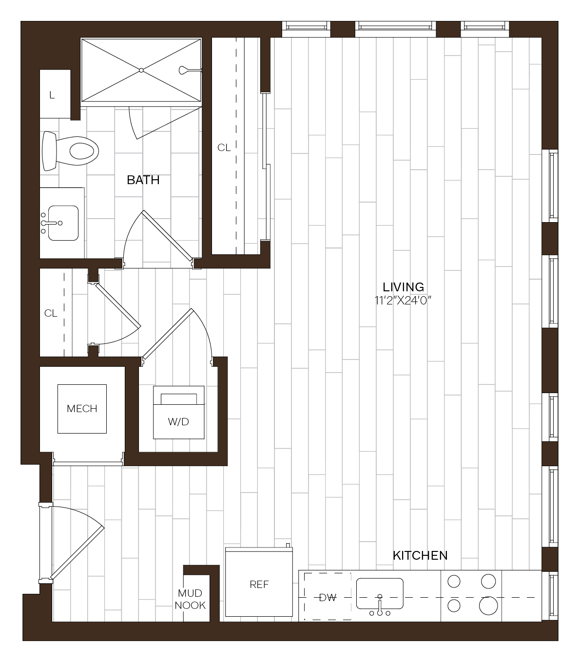floorplan of 623