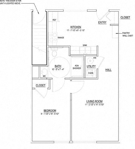 Floor Plans of Drake Crossing in Clarion, PA