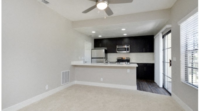 Westcreek Apartments Living Kitchen