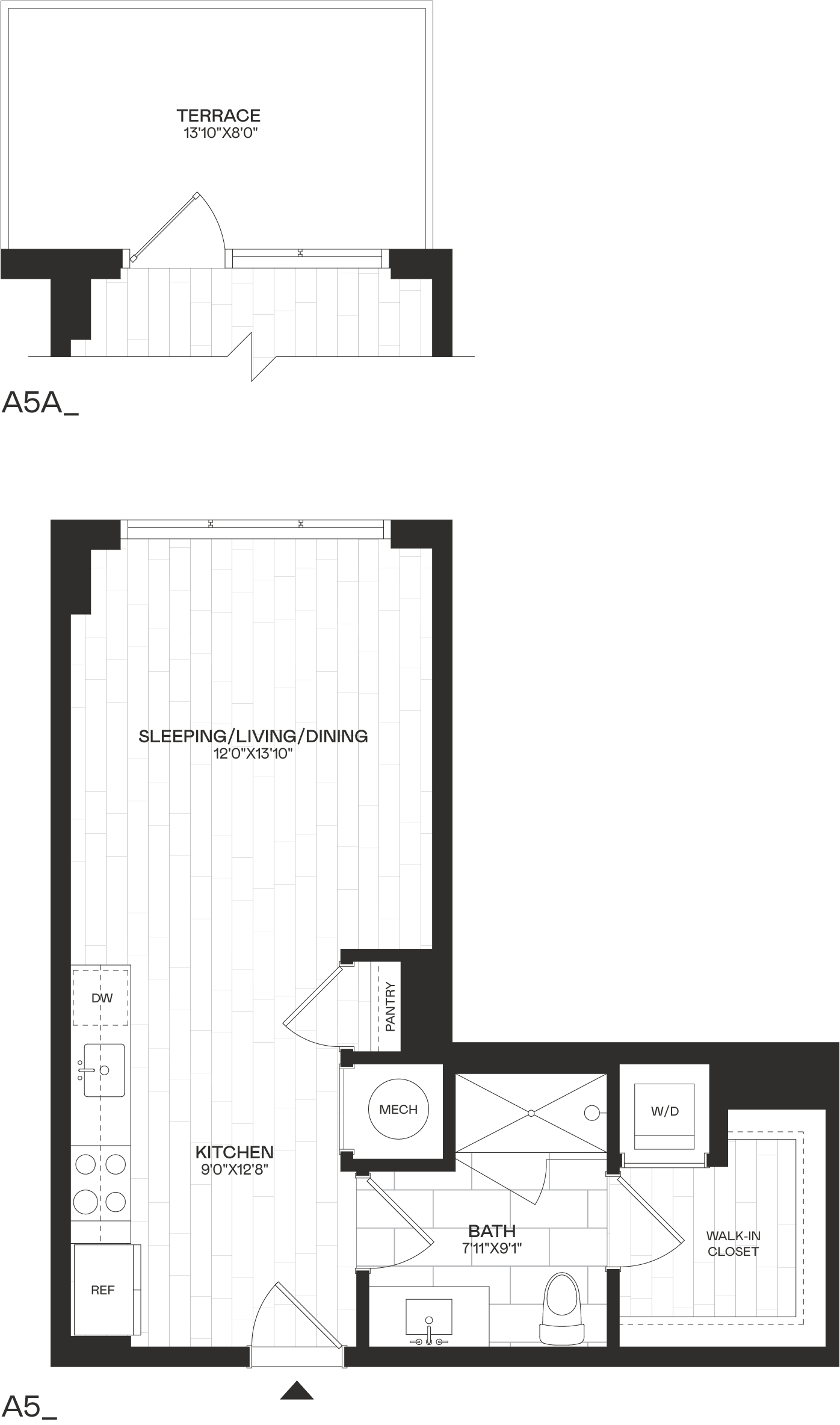 Floor Plan Image of Apartment Apt 4-718