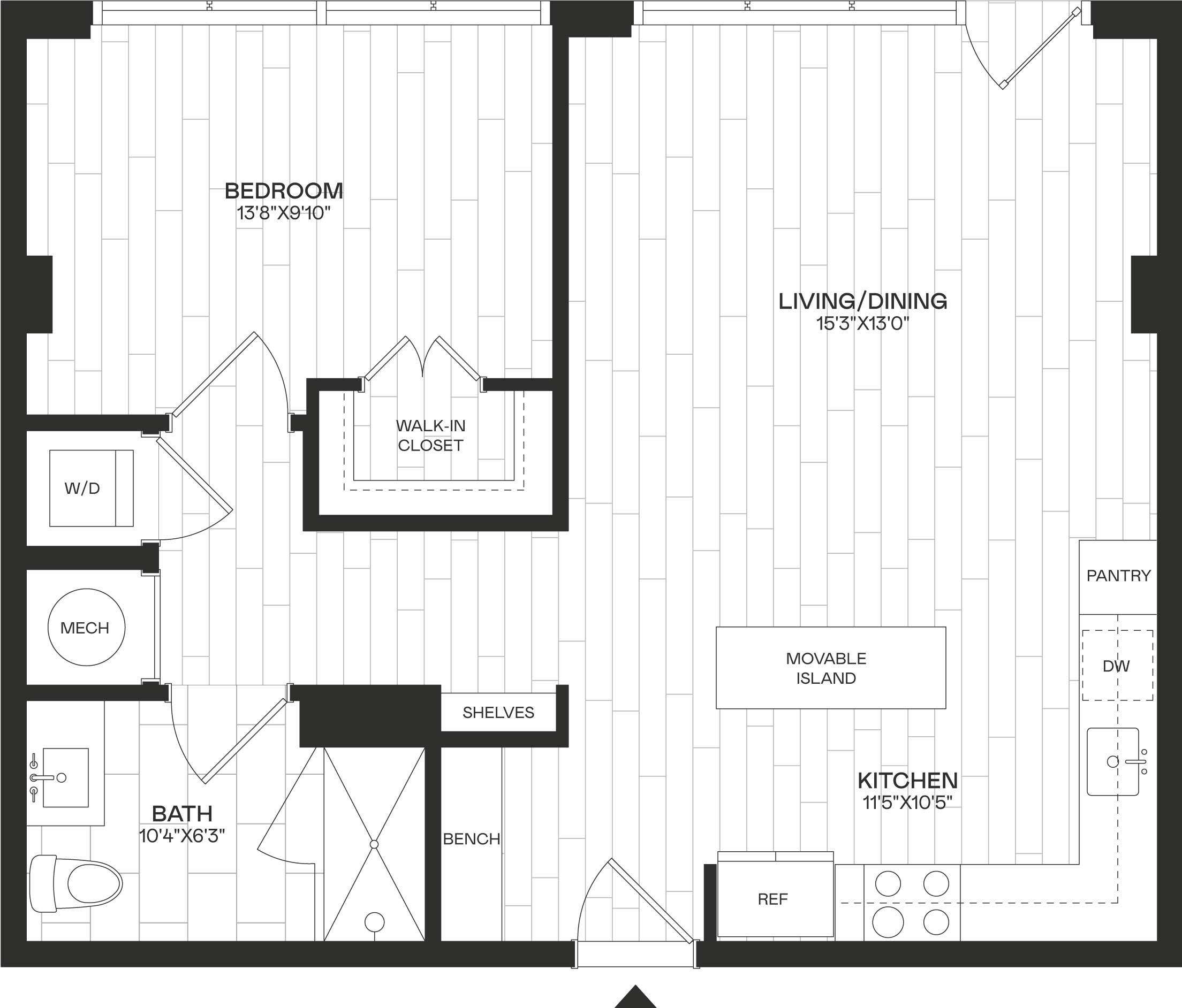 Floor Plan Image of Apartment Apt 