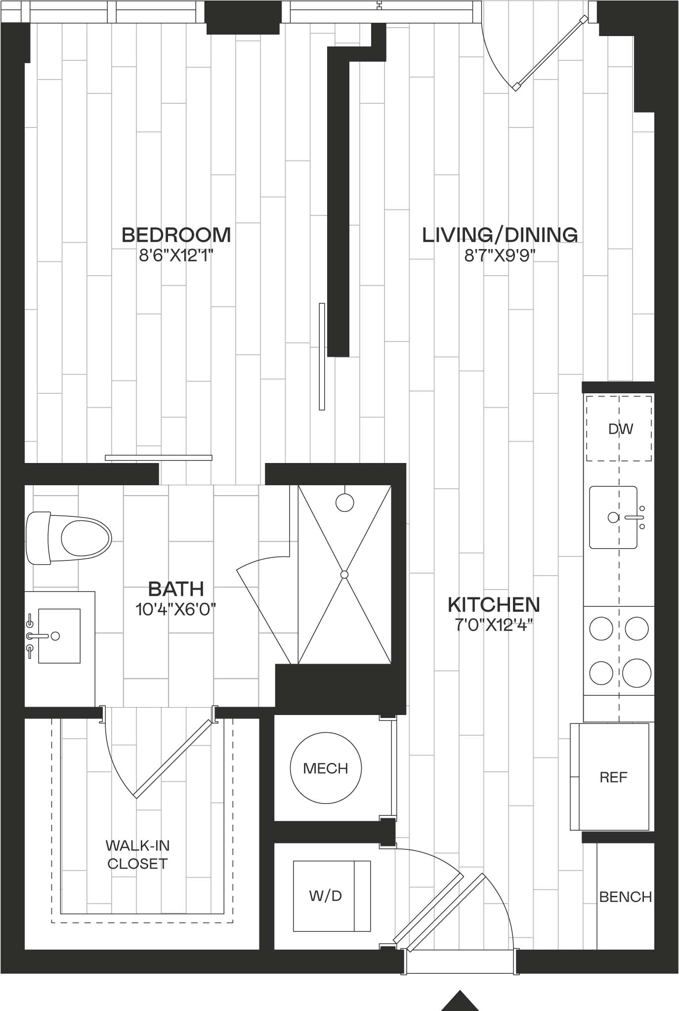 Floor Plan Image of Apartment Apt 