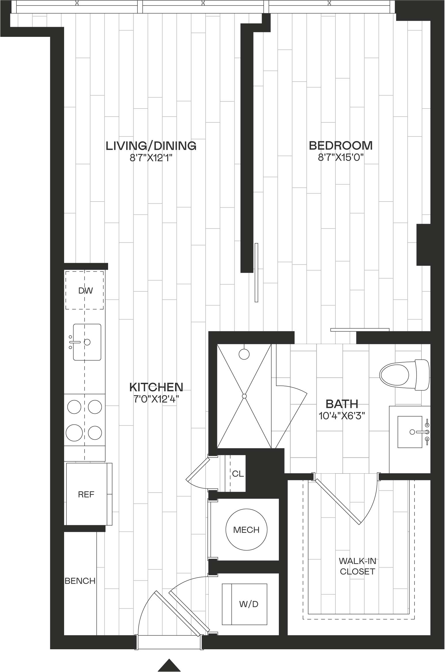 Floor Plan Image of Apartment Apt 