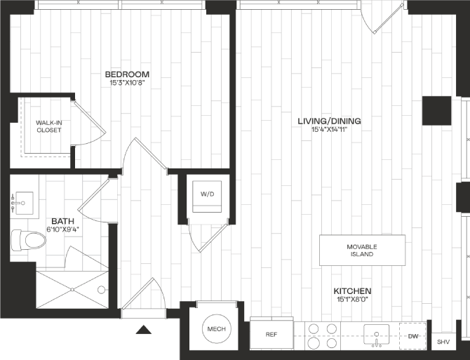 Floor Plan Image of Apartment Apt 